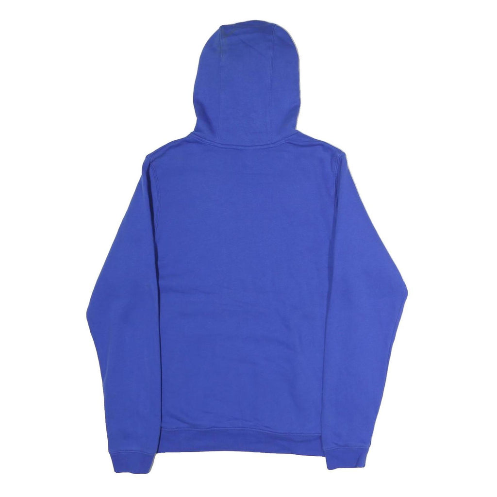 NIKE Mens Blue Carmel Basketball Pullover Hoodie M Cotton Sports Sweatshirt