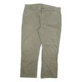 CARHARTT Mens Cotton Blend Beige Regular Straight Trousers W41 L28 Workwear