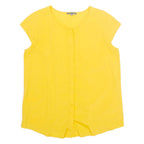 MONTEGO Womens Top Yellow M