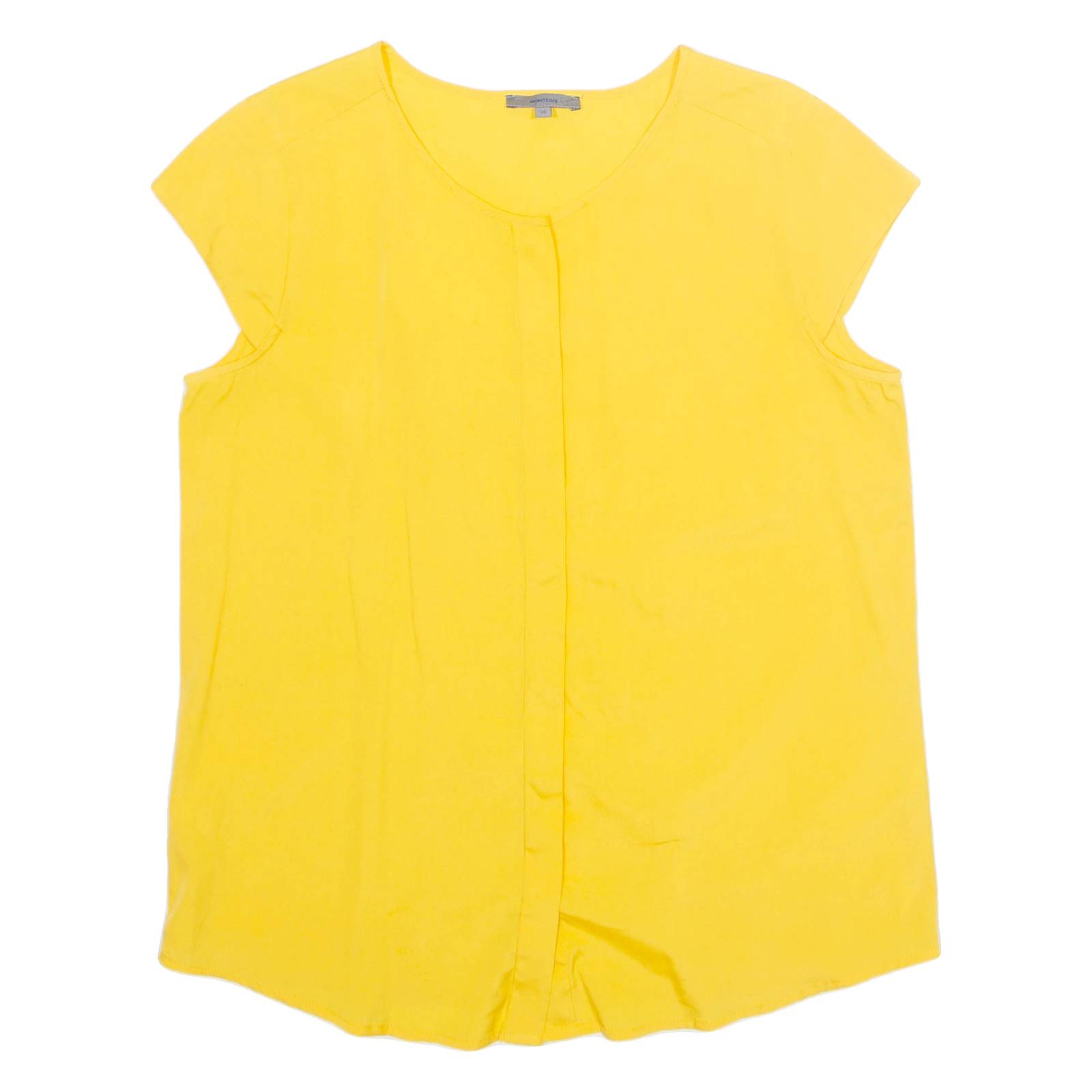 MONTEGO Womens Top Yellow M