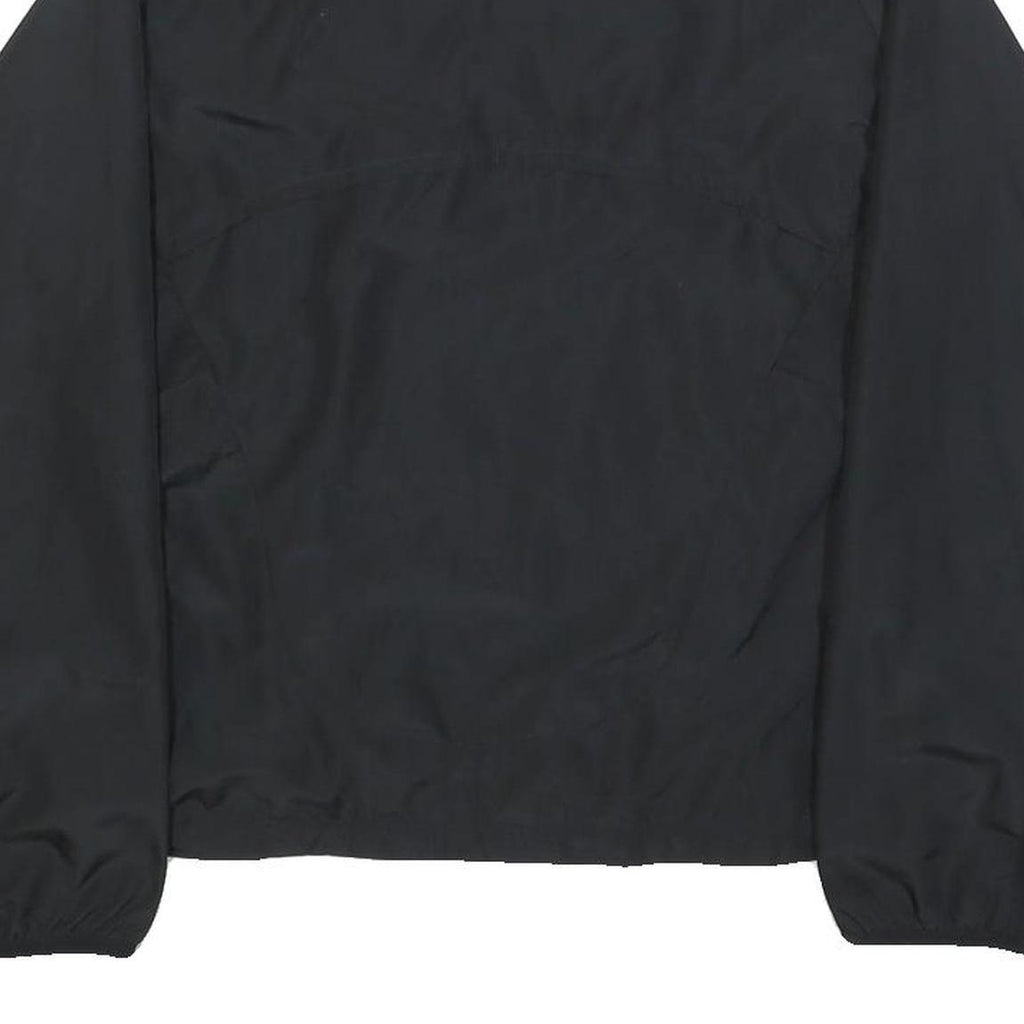NIKE Womens Black Jacket S Polyester Plain Zip Lightweight Sportswear