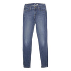 LEVI'S 710 Super Skinny Womens Jeans Blue Slim Skinny Denim W27 L32 Stretch