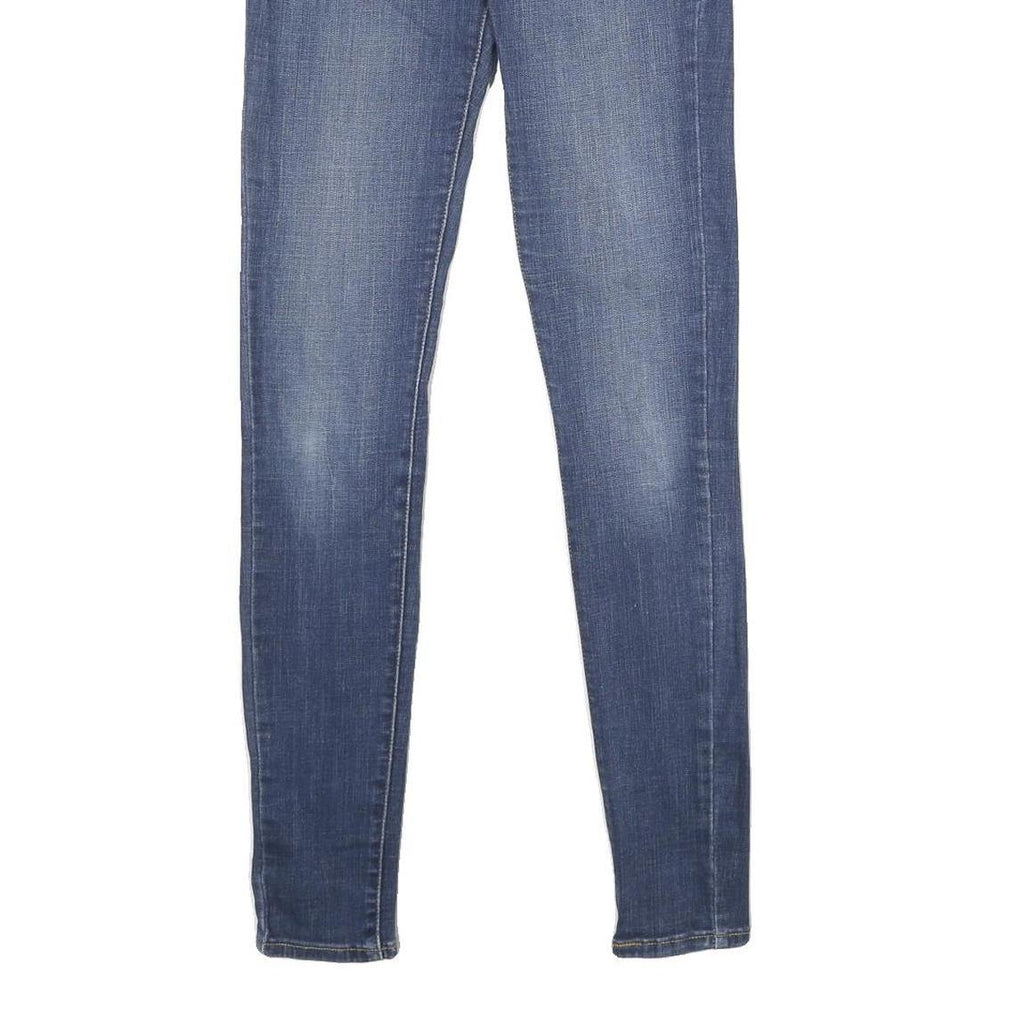 LEVI'S 710 Super Skinny Womens Jeans Blue Slim Skinny Denim W27 L32 Stretch