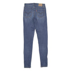LEVI'S 710 Super Skinny Womens Jeans Blue Slim Skinny Denim W27 L32 Stretch