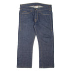 TRUE RELIGION Mens Jeans Blue Regular Straight W38 L26