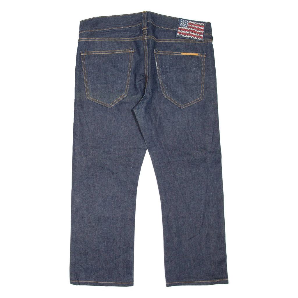 TRUE RELIGION Mens Jeans Blue Regular Straight W38 L26