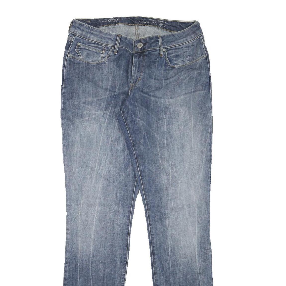 LEVI'S Womens Jeans Blue Slim Skinny Denim Medium W29 L31 Classic Zip Closure
