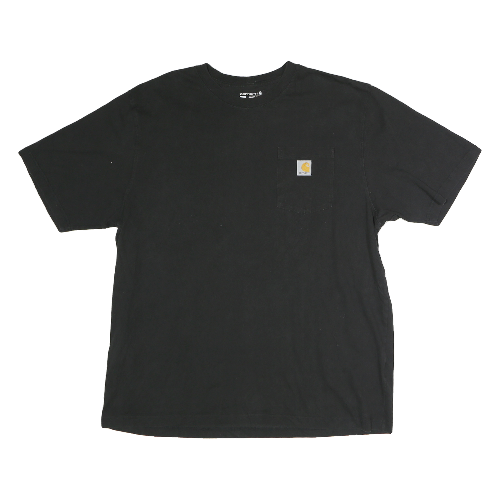 CARHARTT Mens Black Graphic T-Shirt XL Short Sleeve Crew Neck Sharp Companies