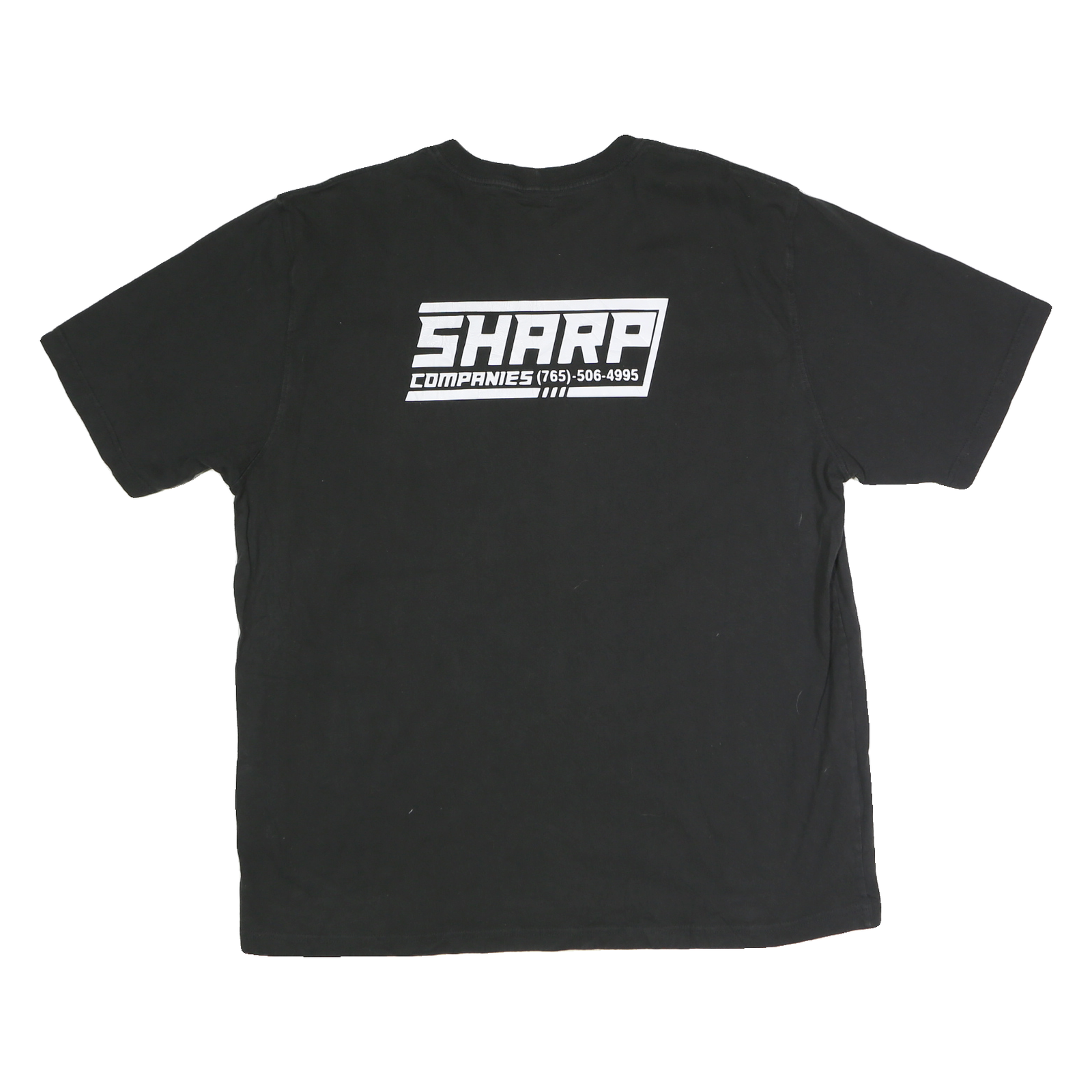 CARHARTT Mens Black Graphic T-Shirt XL Short Sleeve Crew Neck Sharp Companies