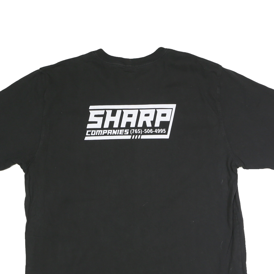 CARHARTT Mens Black Graphic T-Shirt XL Short Sleeve Crew Neck Sharp Companies