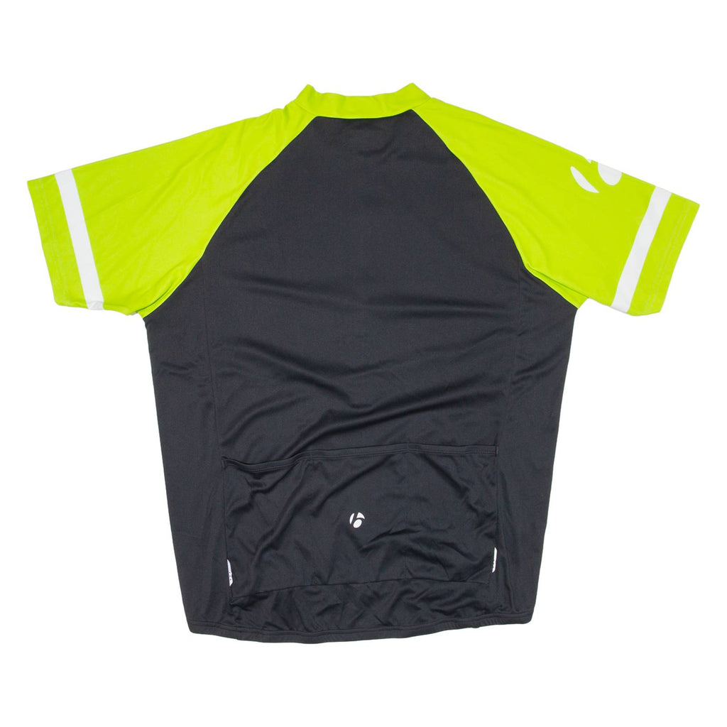Cycling Mens Jersey Green 1/2 Zip L