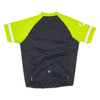 Cycling Mens Jersey Green 1/2 Zip L