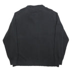 NIKE Mens Black 1/4 Zip XL Sweatshirt Logo Sportswear Casual Pullover