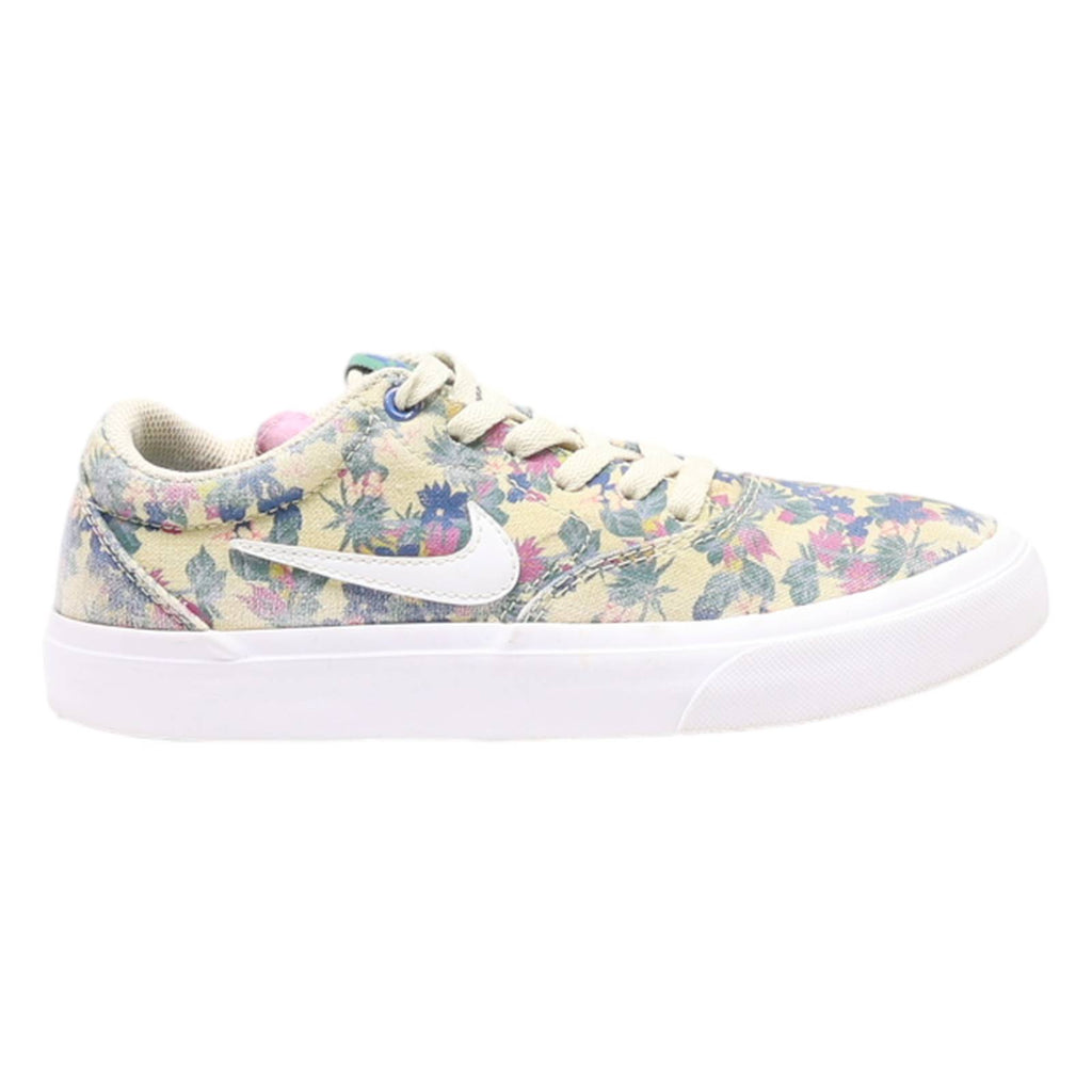 NIKE Sneaker Trainers Beige Synthetic Womens UK 3.5