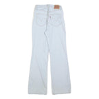 LEVI'S Womens Jeans Blue Regular Straight Denim Light W28 L32 Classic Cotton