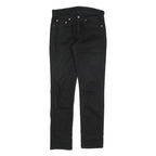 LEVI'S 511 SLIM Womens Black Slim Denim Raw W28 L32 Slim Fit Jeans