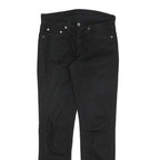 LEVI'S 511 SLIM Womens Black Slim Denim Raw W28 L32 Slim Fit Jeans
