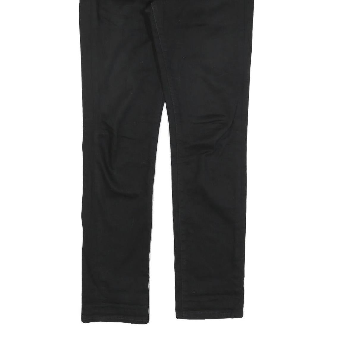 LEVI'S 511 SLIM Womens Black Slim Denim Raw W28 L32 Slim Fit Jeans