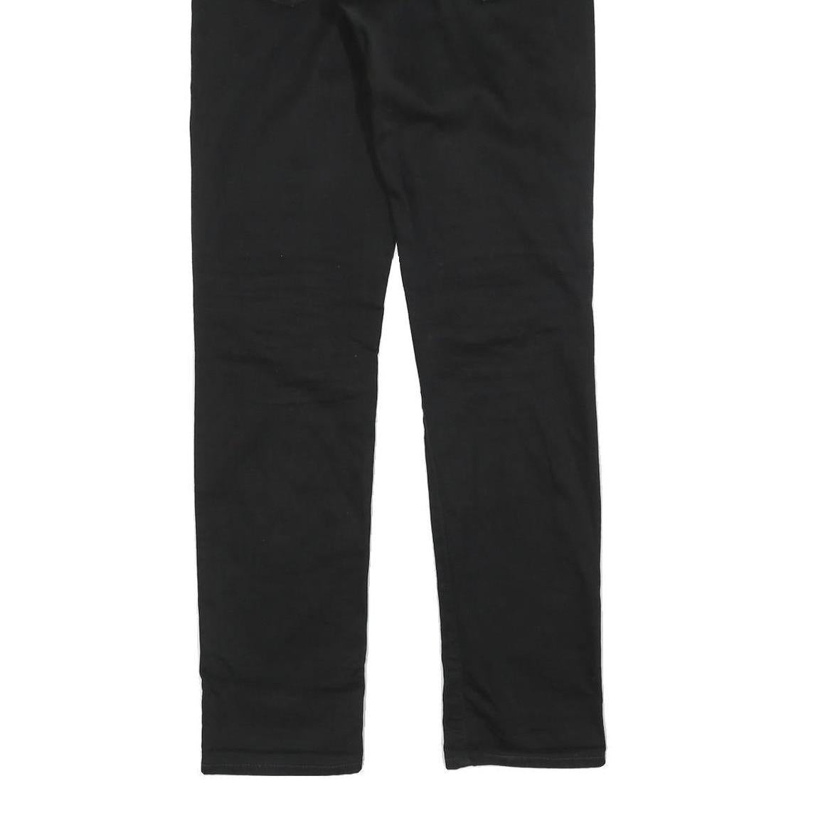 LEVI'S 511 SLIM Womens Black Slim Denim Raw W28 L32 Slim Fit Jeans