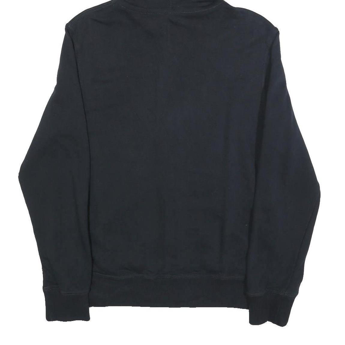 PUMA Mens Black Zip Hoodie S Cotton Blend Casual Sport