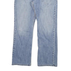 CARHARTT Mens Loose Light Blue Denim Jeans W34 L30 Cotton Blend Zip Pockets