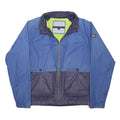 TOMMY HILFIGER Mens Blue & Navy Track Jacket S Polyester Blend Zip Pockets