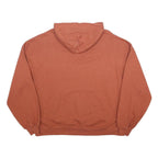 GYMSHARK Womens Rust Orange Pullover Hoodie L Casual Cotton Blend Sweatshirt