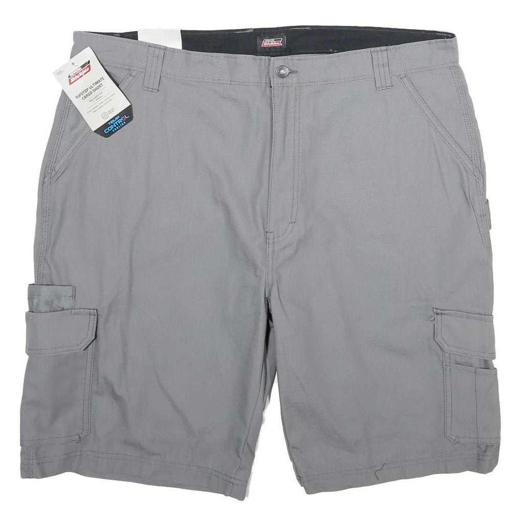DICKIES Mens Shorts Grey Casual Cargo XL W40 Workwear Lightweight Pockets