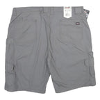 DICKIES Mens Shorts Grey Casual Cargo XL W40 Workwear Lightweight Pockets