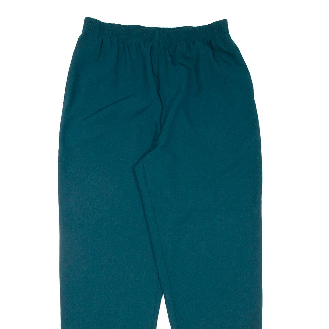 ALIA Womens Trousers Green Regular Mom 90s W28 L29