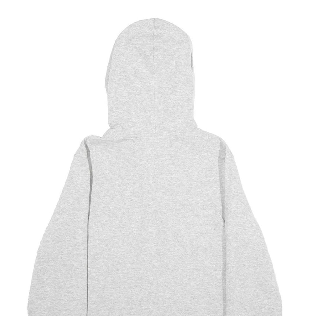 THE NORTH FACE Womens Grey & Purple Zip Up Hoodie L Casual Outdoor Sweatshirt