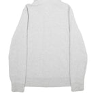 THE NORTH FACE Womens Grey & Purple Zip Up Hoodie L Casual Outdoor Sweatshirt