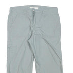 LOFT Womens Shorts Blue Casual Cargo M W30 Cotton Blend Utility Pockets