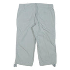 LOFT Womens Shorts Blue Casual Cargo M W30 Cotton Blend Utility Pockets