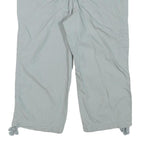 LOFT Womens Shorts Blue Casual Cargo M W30 Cotton Blend Utility Pockets