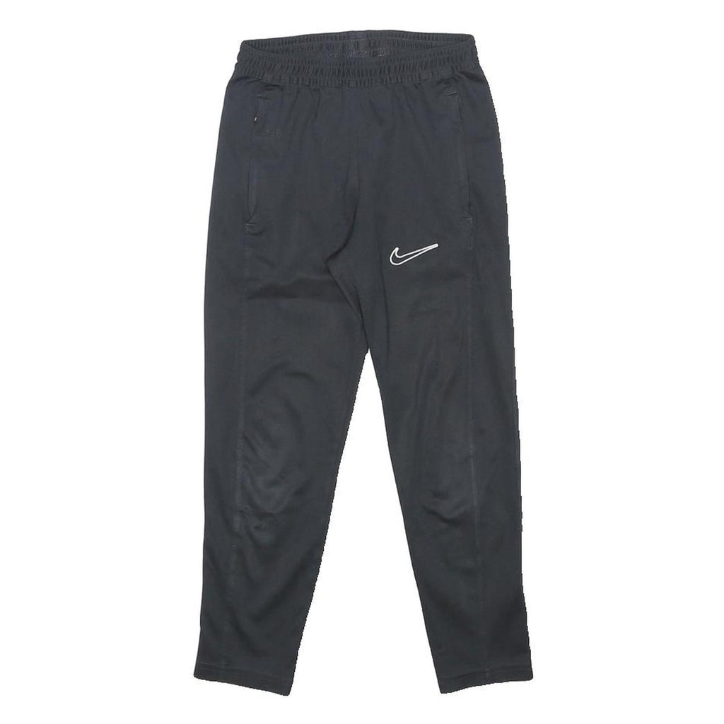 NIKE Boys Joggers Black XS W20 L20 Polyester Slim Tapered Casual Sportswear