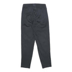 NIKE Boys Joggers Black XS W20 L20 Polyester Slim Tapered Casual Sportswear