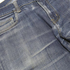 CARHARTT WIP Mens Jeans Blue Slim Skinny Denim Medium W31 L32 Casual Zip