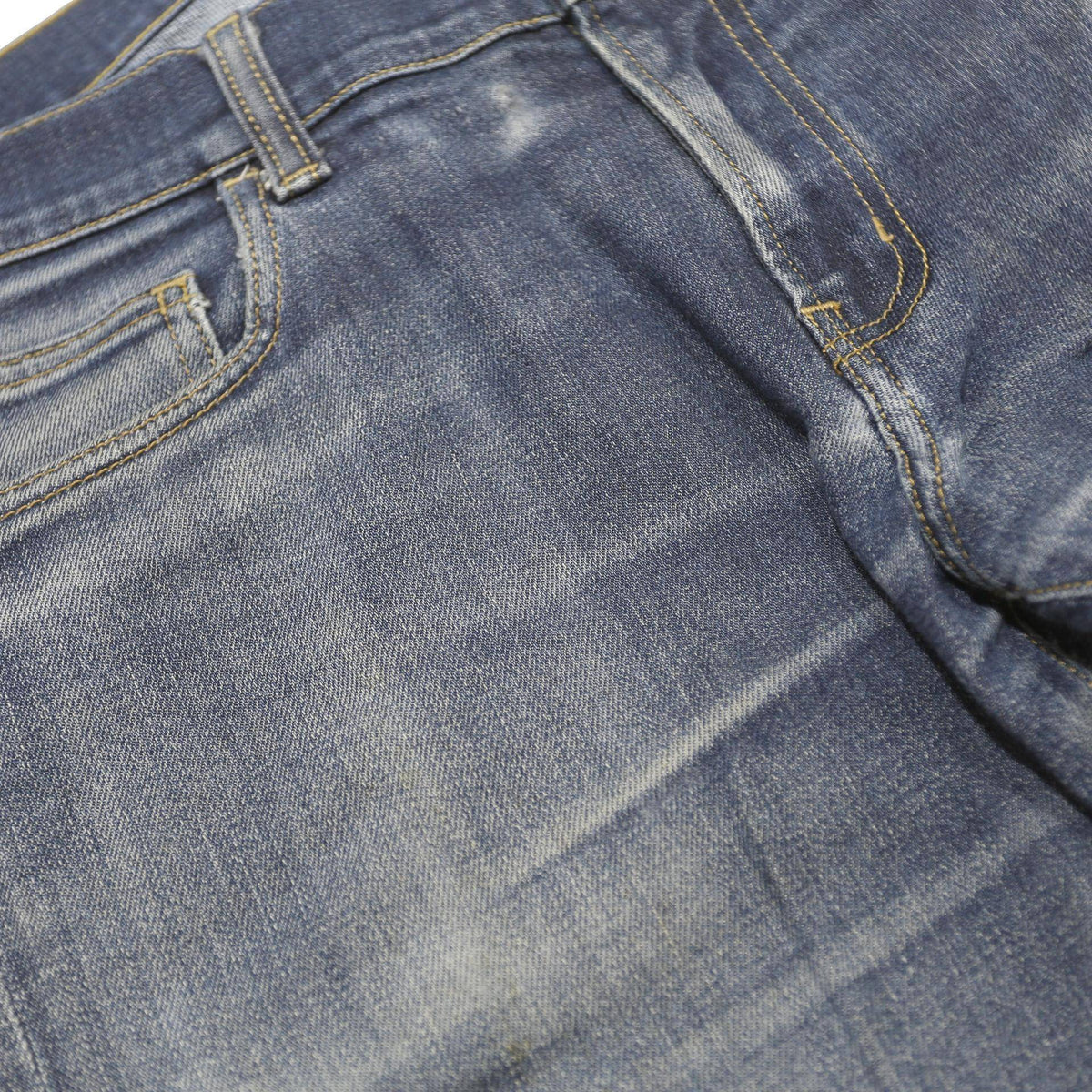 CARHARTT WIP Mens Jeans Blue Slim Skinny Denim Medium W31 L32 Casual Zip