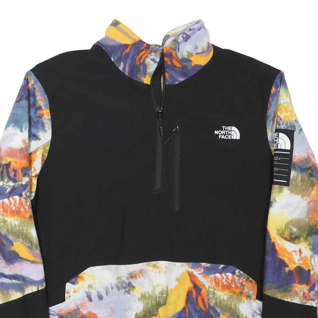 THE NORTH FACE Diablo Mens Black & Multicolour Patterned Pullover Jumper L