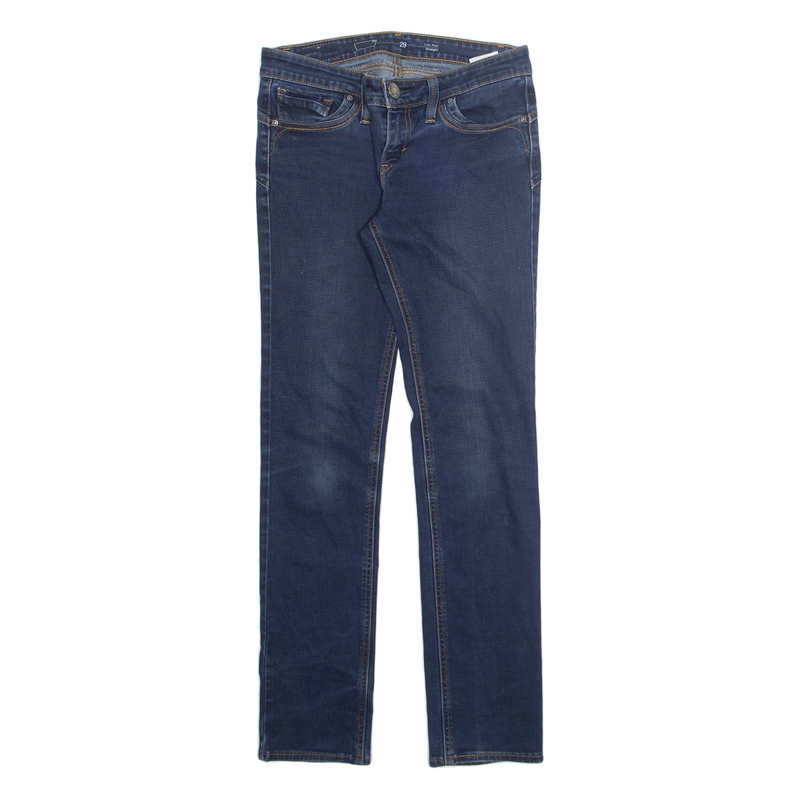LEVI'S Womens Jeans Blue Slim Straight W29 L32
