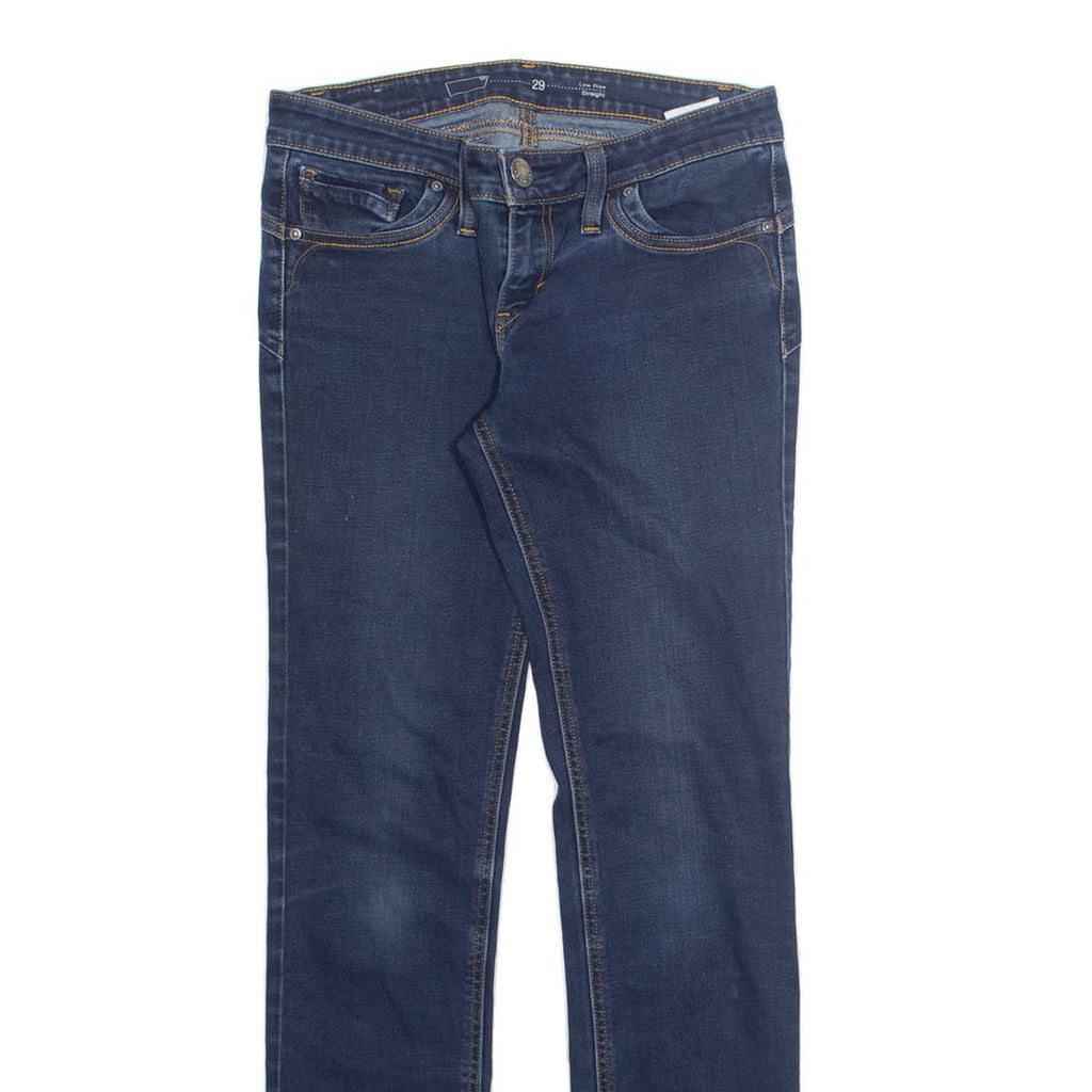 LEVI'S Womens Jeans Blue Slim Straight W29 L32