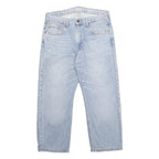 LEVI'S Mens Jeans Blue Regular Straight Denim Light W34 L25 509 Zip Cotton
