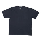 DICKIES Mens Black & Navy Pocket T-Shirt XL Short Sleeve Crew Neck Classic