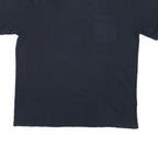 DICKIES Mens Black & Navy Pocket T-Shirt XL Short Sleeve Crew Neck Classic