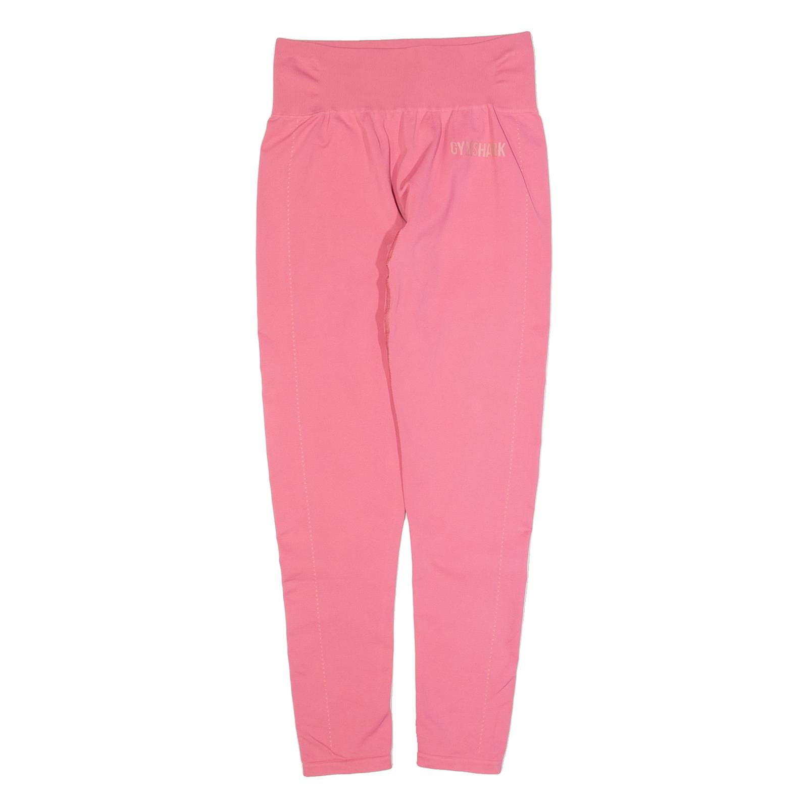 GYMSHARK Womens Leggings Pink Skinny XS W22 L24