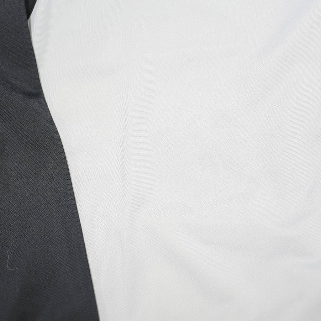 NIKE Mens Black & Grey Track Jacket 2XL Polyester Zip Sportswear Retro Design
