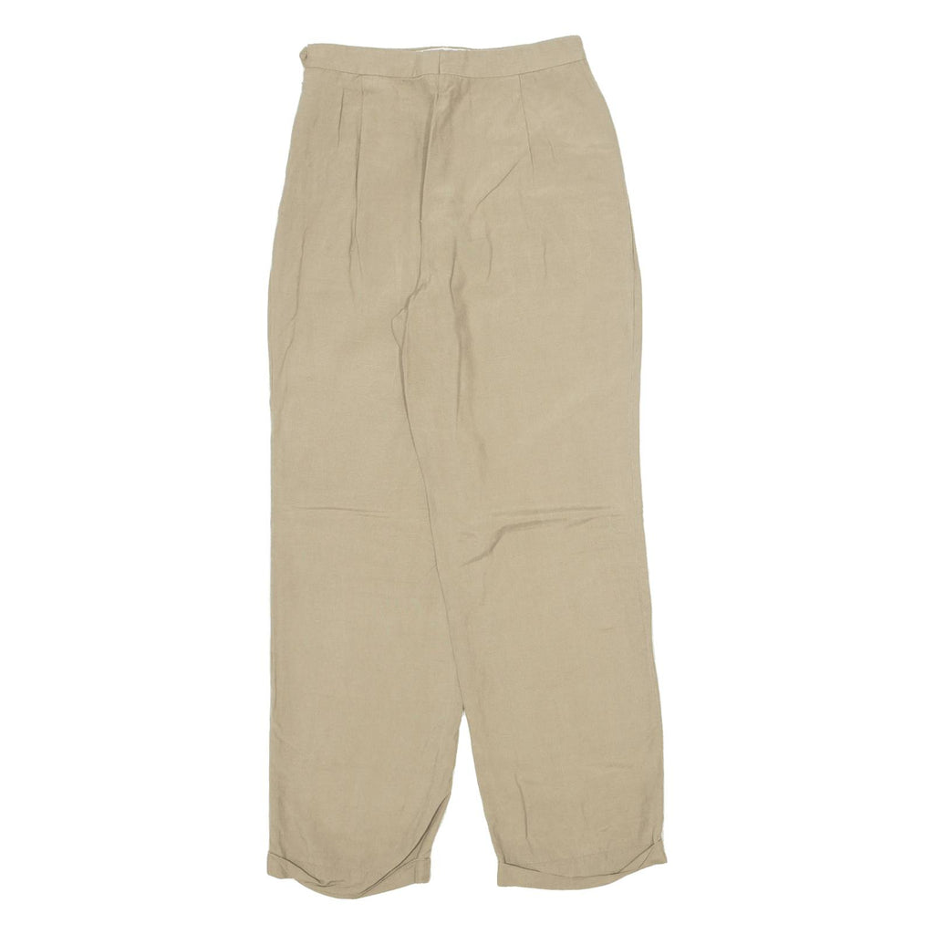 Womens Trousers Brown Regular Straight W26 L27
