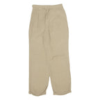 Womens Trousers Brown Regular Straight W26 L27