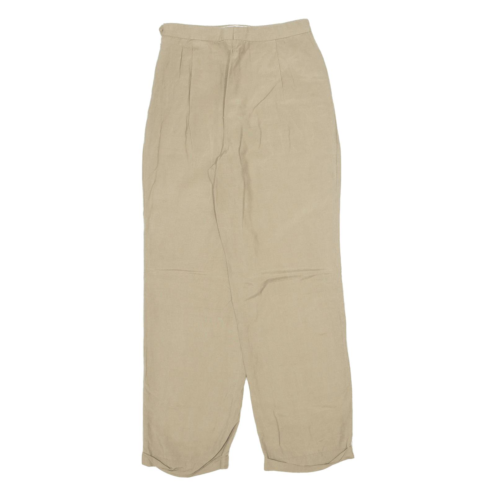 Womens Trousers Brown Regular Straight W26 L27
